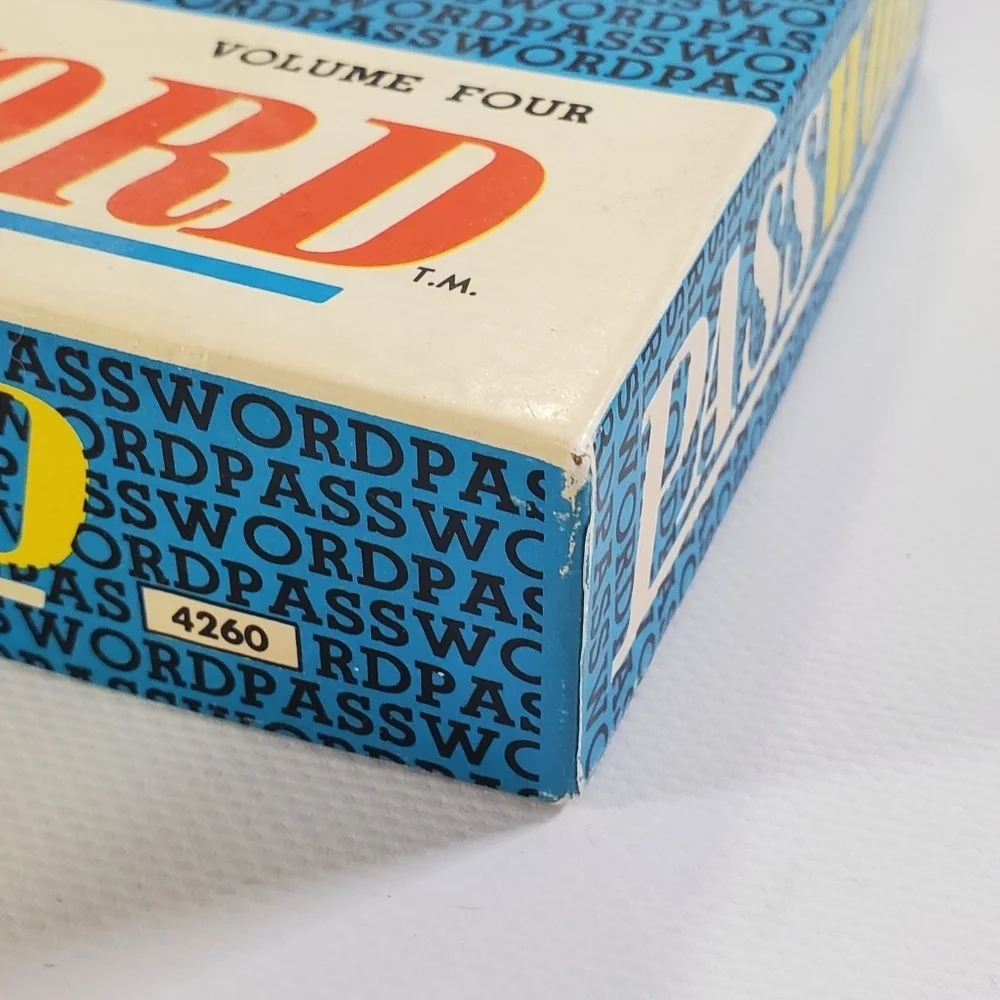 Password Game 1964 Vintage Board Game Classic Family Collectible